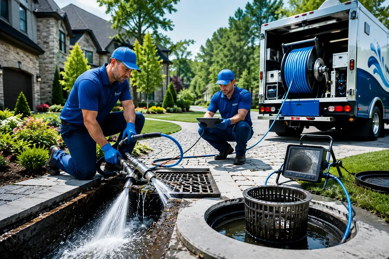 Local outdoor drain cleaning professionals in Stockbridge, MA